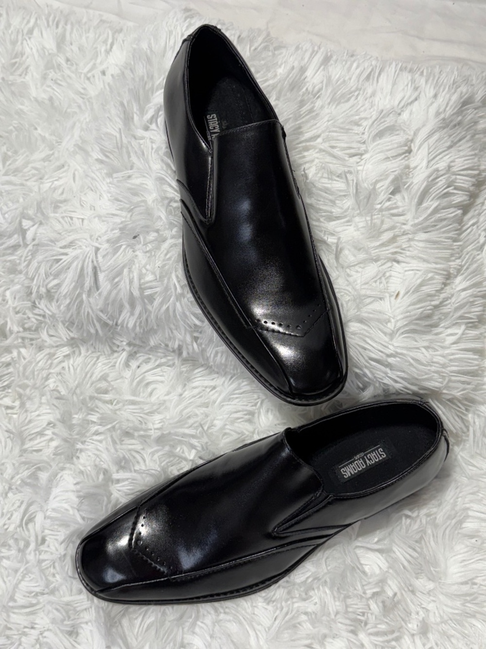 NWOT- Stacy Adams Black Loafers
